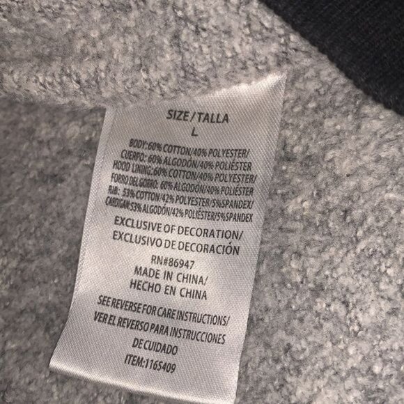 Marvel Deadpool Hooded Zip-Up Jacket L - Picture 4 of 10